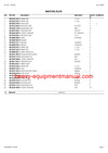 CLAAS QUADRANT 1150 RC BALER PARTS CATALOG MANUAL SN 04500011 - 04599999