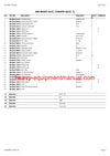 CLAAS QUADRANT 2200 RC BALER PARTS MANUAL SN 73500011-73599999