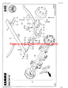 CLAAS QUADRANT 2200 RC BALER PARTS MANUAL SN 73500011-73599999