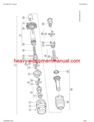 PDF Claas 3300 Quadrant Baler Part Manual