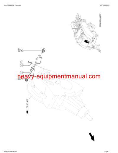 PDF Claas 4000 Quadrant Baler Part Manual