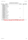 CLAAS QUADRANT 5200 BALERS PARTS CATALOG MANUAL SN J3100011-J3199999