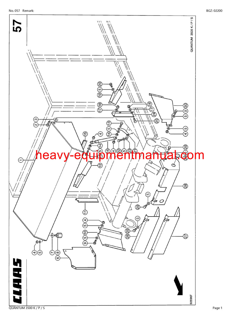 PDF Claas 3500 K/P/S Quantum Self Loading Wagon Parts Manual PDF Claas 3500 K/P/S Quantum Self Loading Wagon Parts Manual