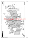 CLAAS QUANTUM 3800 K/P/3500 K P S SELF LOADING WAGON PARTS CATALOG MANUAL SN 61301001-61399999