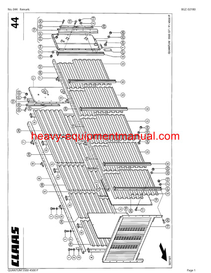 PDF Claas 5500 - 4500 S Quantum Self Loading Wagon Parts Manual PDF Claas 5500 - 4500 S Quantum Self Loading Wagon Parts Manual
