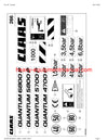 CLAAS QUANTUM 6800P/5800P/5700P/4700P SELF LOADING WAGON PARTS CATALOG MANUAL SN 61502467-61599999