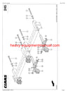 CLAAS QUANTUM 6800S-4700S SELF LOADING WAGON PARTS CATALOG MANUAL SN 61402394-61499999
