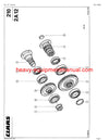 CLAAS RANGER 970-920 TELEHANDLER PARTS CATALOG MANUAL SN 51600011-51600386