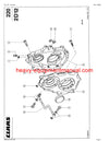 CLAAS RANGER 970-920 TELEHANDLER PARTS CATALOG MANUAL SN 51600011-51600386