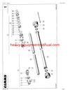 CLAAS ROLLANT 34 BALER PARTS CATALOG MANUAL SN 00500001-00599999