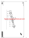 CLAAS ROLLANT 350 RC BALER PARTS CATALOG MANUAL SN 76200011-76299999