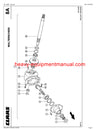 CLAAS ROLLANT 374/354 RF/RC BALER PARTS CATALOG MANUAL SN 76300011-76399999