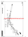 CLAAS ROLLANT 375/355 RC BALER PARTS CATALOG MANUAL SN 76400011-76499999