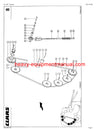 CLAAS ROLLANT 42 BALER PARTS CATALOG MANUAL SN 00900001-00901399