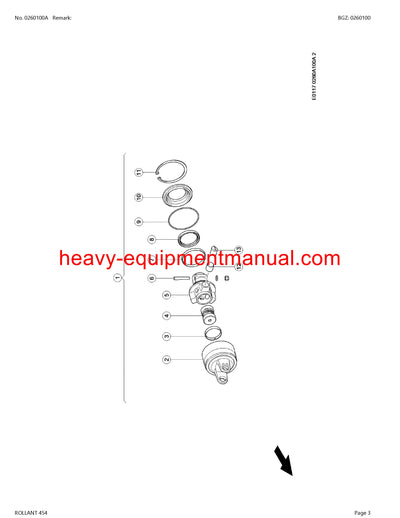 PDF Claas 454 Rollant Baler Parts Manual