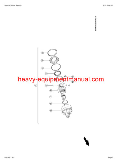 PDF Claas 455 Rollant Baler Parts Manual
