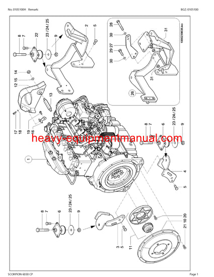 PDF Claas 6030 CP Scorpion Telehandler Parts Manual PDF Claas 6030 CP Scorpion Telehandler Parts Manual