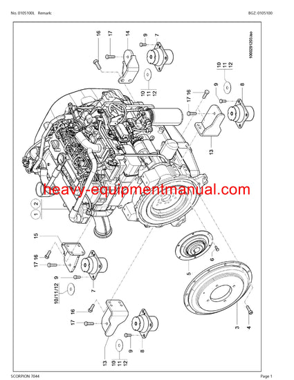 PDF Claas 7044 Scorpion Telehandler Parts Manual PDF Claas 7044 Scorpion Telehandler Parts Manual