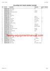 CLAAS SPRINT 230 / T SELF LOADING WAGON PARTS CATALOG MANUAL SN 36101001-36199999