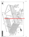 CLAAS SPRINT 320-300 K 300 T SELF LOADING WAGON PARTS CATALOG MANUAL SN 36501001-36599999