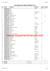 CLAAS SPRINT 434-324 K SELF LOADING WAGON PARTS CATALOG MANUAL SN 37801001-37899999