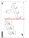 CLAAS SPRINT 434-324 K SELF LOADING WAGON PARTS CATALOG MANUAL SN 37801001-37899999
