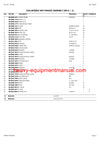 CLAAS SPRINT 440-260 K SELF LOADING WAGON PARTS CATALOG MANUAL SN 32401001-32499999