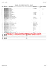 CLAAS SPRINT 440-260 P SELF LOADING WAGON PARTS CATALOG MANUAL SN 34601001-34699999