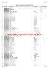 CLAAS SPRINT 440-330 U SELF LOADING WAGON PARTS CATALOG MANUAL SN 36001001-36099999