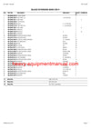CLAAS SPRINT 445-335 P SELF LOADING WAGON PARTS CATALOG MANUAL SN 37401001-37499999