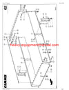 CLAAS SPRINT 445-335 P SELF LOADING WAGON PARTS CATALOG MANUAL SN 37401001-37499999