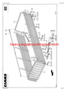 CLAAS SPRINT 445 K SELF LOADING WAGON PARTS CATALOG MANUAL SN 37701001-37799999