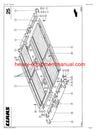 CLAAS SPRINT 5000-4000 P SELF LOADING WAGON PARTS CATALOG MANUAL SN 38901020-38999999