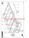 CLAAS SPRINT 5000-4000 P SELF LOADING WAGON PARTS CATALOG MANUAL SN 38901020-38999999