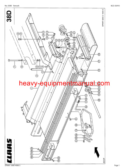 PDF Claas 5000 - 4000 S Sprint Self Loading Wagon Parts Manual PDF Claas 5000 - 4000 S Sprint Self Loading Wagon Parts Manual