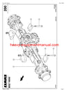 CLAAS TARGO C-Serial TELEHANDLER PARTS CATALOG MANUAL SN 50600011-50699999