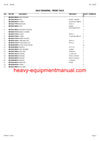 CLAAS TARGO C-Serial TELEHANDLER PARTS CATALOG MANUAL SN 50600011-50699999