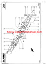CLAAS TARGO C50-40 Serial II TELEHANDLER PARTS CATALOG MANUAL SN 51800100-51899999