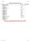 CLAAS TARGO K70-50 Serial II TELEHANDLER PARTS CATALOG MANUAL SN 51300100-51399999