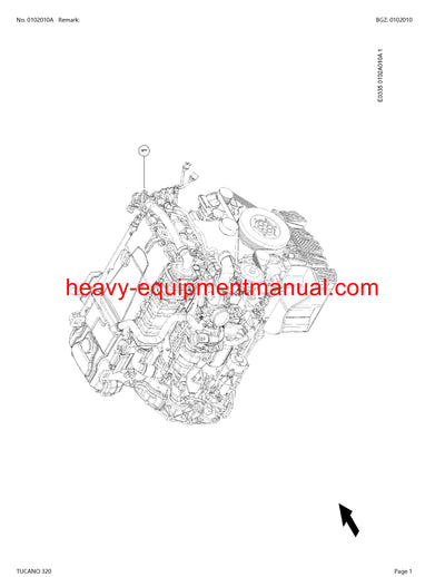 PDF Claas 320 Tucano Combine Parts Manual