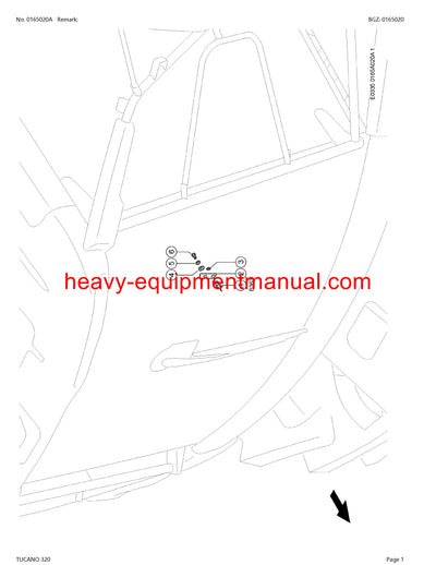 PDF Claas 320 Tucano Combine Parts Manual