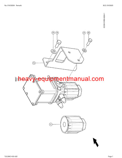 CLAAS TUCANO 430-420 COMBINE PARTS CATALOG MANUAL (SN: C2800011-C2899999)