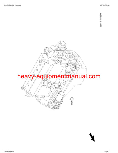PDF Claas 460 Tucano Combine Parts Manual