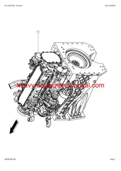 PDF Claas 900 Axion LRC Tractor Parts Manual