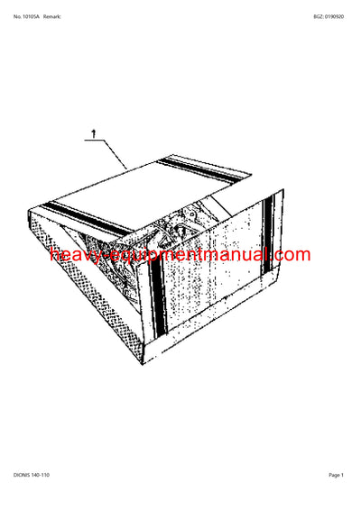 CLAAS DIONIS 140-110 TRACTOR PARTS CATALOG MANUAL SN CT35D3000 - CT35D5999