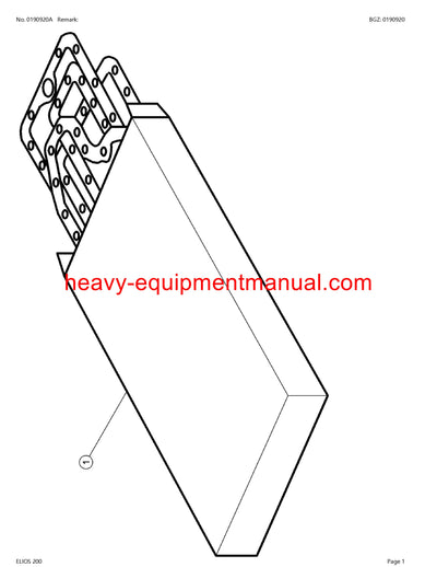 PDF Claas 200 Elios Tractor Parts Manual