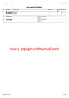 CLAAS NEXOS FB 230-220 TRACTOR PARTS CATALOG MANUAL
