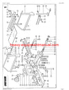 CLAAS UNIFARM CR 330-300 SWATHER PARTS CATALOG MANUAL SN 47501001-4759999
