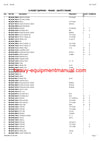 CLAAS UNIFARM CR 330-300 SWATHER PARTS CATALOG MANUAL SN 47501001-4759999