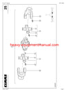 CLAAS VOLTO 1050T TEDDER PARTS MANUAL SN 62501001-62599999